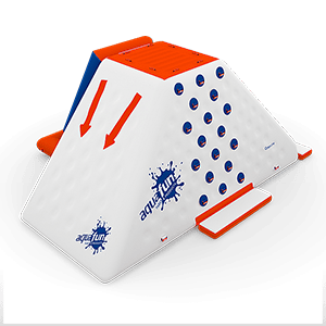 Cube plateforme aquatique gonflable