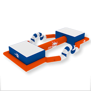 Runway roller rouleau aquatique gonflable