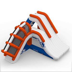 Waterfall toboggan aquatique gonflable