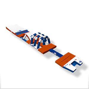 Adrenaline parcours aquatique gonflable