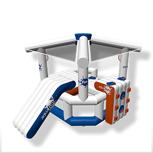 Playground plateforme aquatique