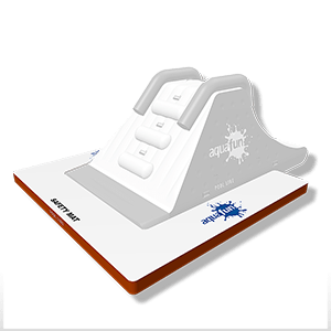 Slide toboggan bord de bassin