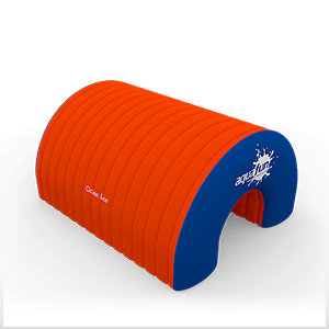 Tunnel jeu aquatique gonflable