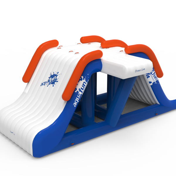 Toboggan aquatique gonflable Volcano Aquafun Products